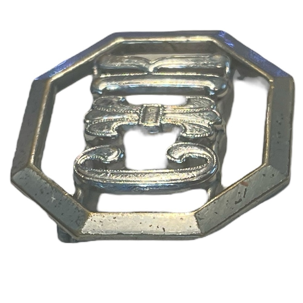 Monocraft Monogram Initials Brooch - Initials Ck - image 2